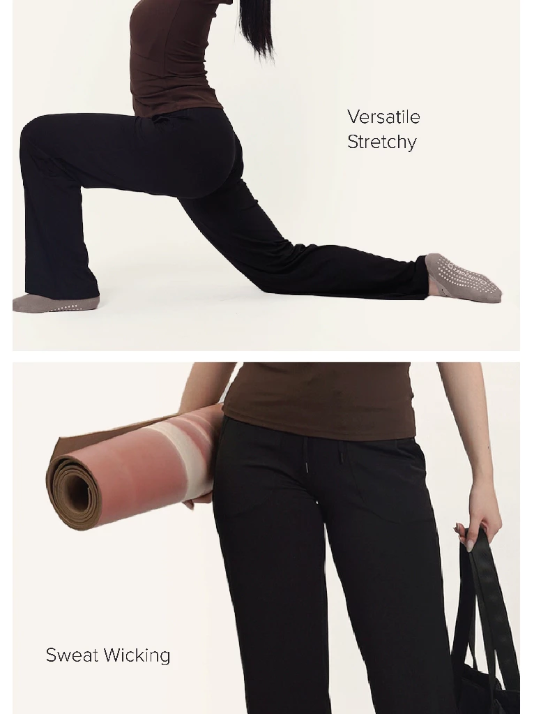 Movement in Silk Skin Pants