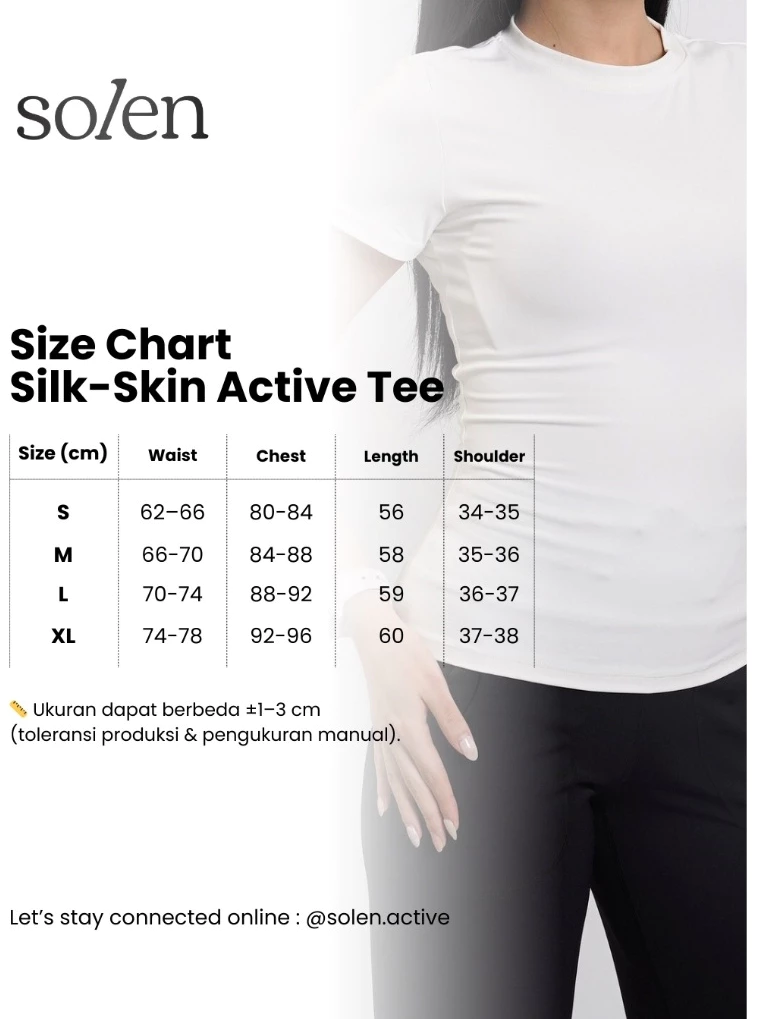 Active Tee in Lilac